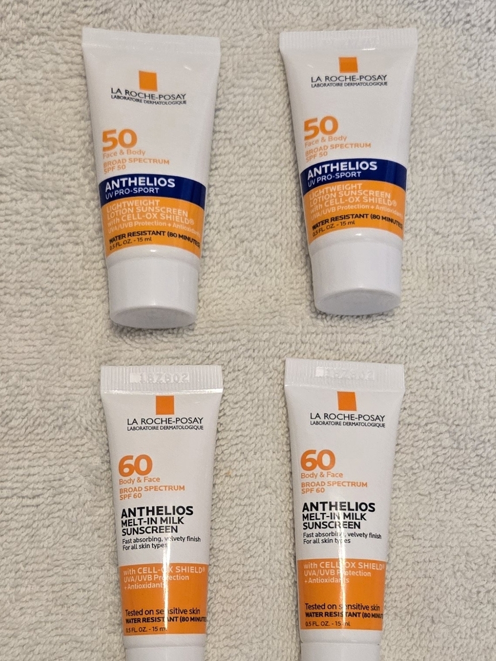 La Roche-Posay Anthelios SPF 50 & 60 Sunscreen Lot